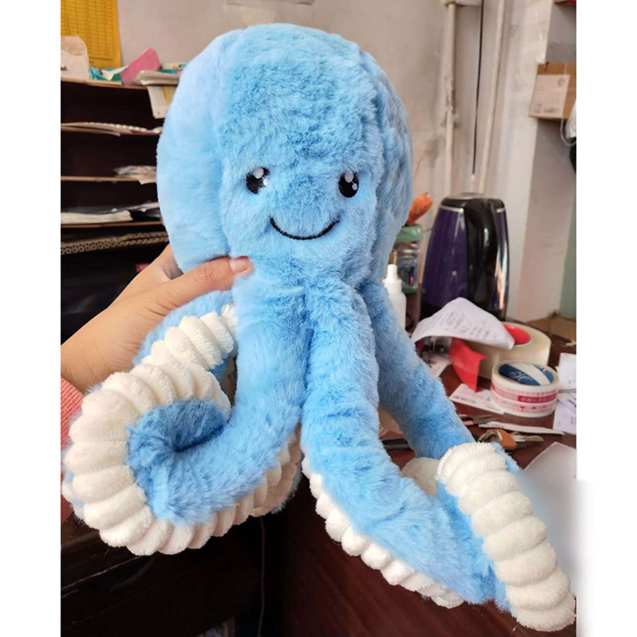 おふろでぬいぐるみ 3点セット 青 ふわふわ ゾウ うさぎ タコ May BIG Amazon｜抱き枕 タコ ぬいぐるみ 裏返し 80cm 両面 リバーシブル 抱き